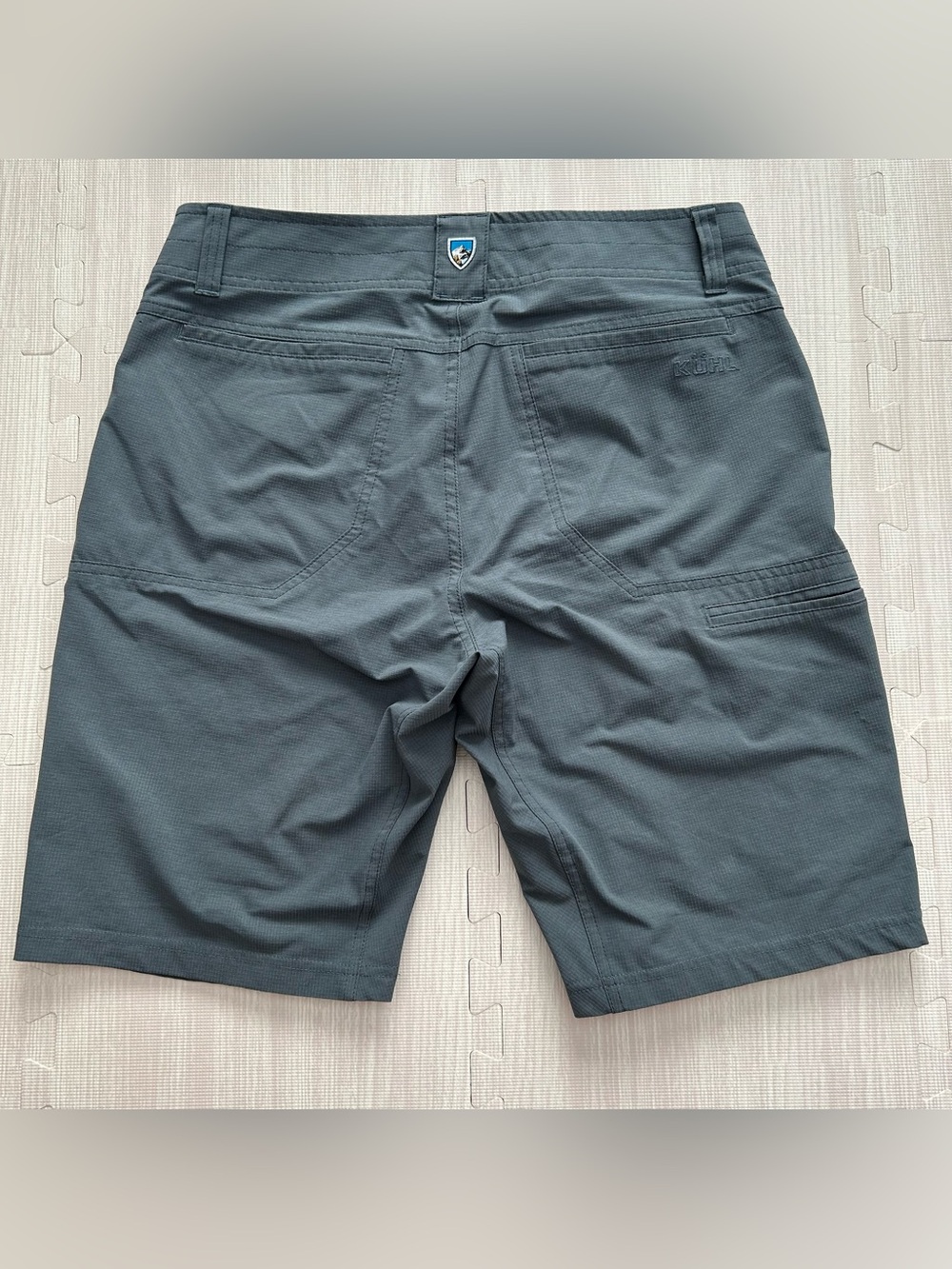 Kuhl Men's Silencr Kargo Gray Outdoor Shorts. Sz 32. UPF 50 - Picture 7 of 15